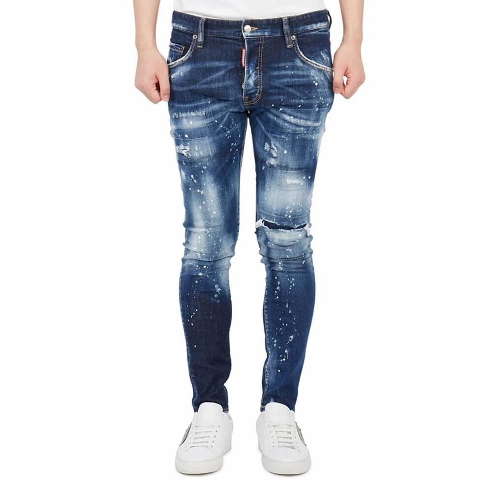 NEW DSQUARED2 super twinky jeans in blue